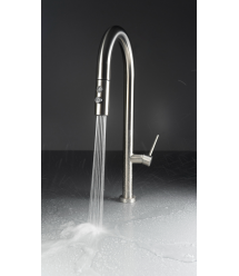 Deante Набор для кухни Olfato стальная мойка ZPO_010A + смес. BQO_F72M, матовая сталь