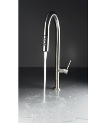 Deante Набор для кухни Olfato стальная мойка ZPO_010A + смес. BQO_F72M, матовая сталь