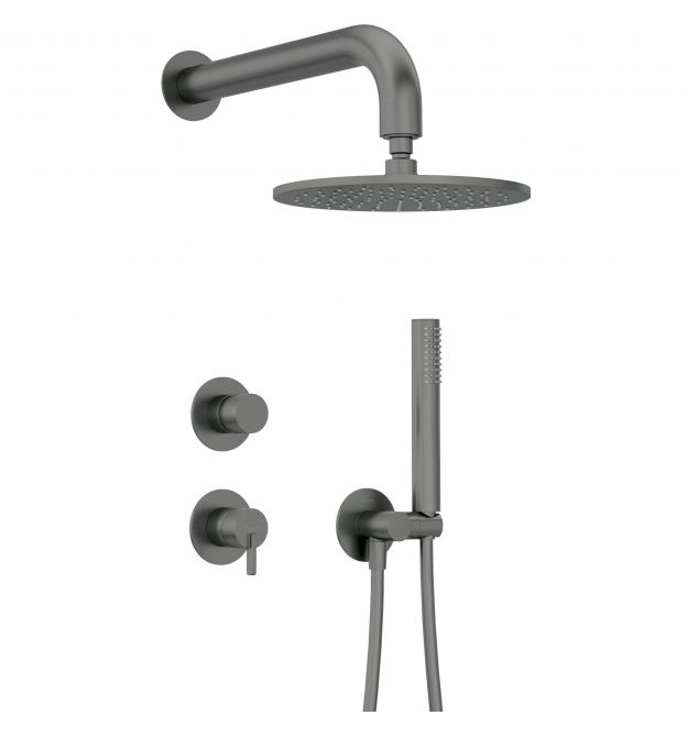 Deante Набор для душа Silia скрытого монтажа, с верхним душем