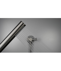 Deante Душевой набор Silia со смесителем, верхний душ, лейка, крепл. - скрытого монтажа , титан