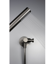Deante Душевой набор Silia со смесителем, верхний душ, лейка, крепл. - скрытого монтажа , титан
