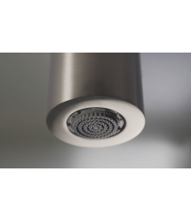 Deante Душевой набор Silia со смесителем, верхний душ, лейка, крепл. - скрытого монтажа , матовая сталь