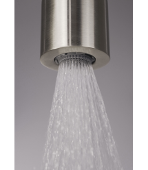 Deante Душевой набор Silia со смесителем, верхний душ, лейка, крепл. - скрытого монтажа , матовая сталь