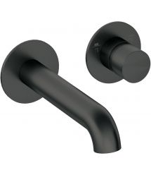 Deante Душевой набор Silia со смесителем для ванны, лейка, крепеж - скрытого монтажа, черный