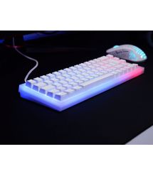 Cherry Xtrfy Клавіатура механічна Xtrfy K5 68Key, Kailh Red, USB-A, EN/UA, Hot-swap, RGB, White