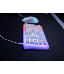 Cherry Xtrfy Клавіатура механічна Xtrfy K5 68Key, Kailh Red, USB-A, EN/UA, Hot-swap, RGB, White