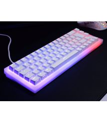 Cherry Xtrfy Клавіатура механічна Xtrfy K5 68Key, Kailh Red, USB-A, EN/UA, Hot-swap, RGB, White