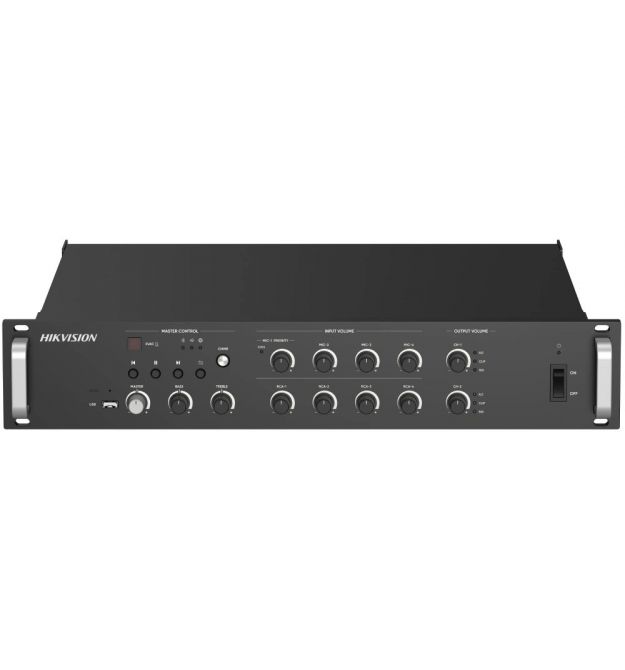 Сетевой усилитель Hikvision DS-QAZ1A500G1-VB2 500 Вт на 2 зоны