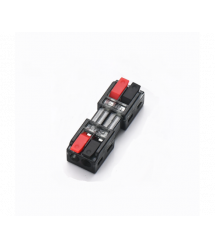 Клема з натискними затискачами 1-провідна LT-2-2, 2-pin, 250V, 32A, 0.5-2.5mm2, 13,5*30*11mm, сіра