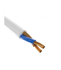 Кабель Одескабель H05VV-F 2*1,5 білий, ціна за метр