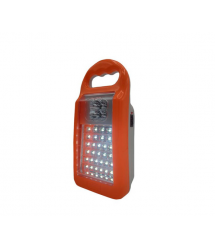 Ліхтар переносний HG DUE HG-400B, 35Led+4Led, 2 режими, вбудований аккум, корпус пластмас, кабель 220В, Mix color, Box