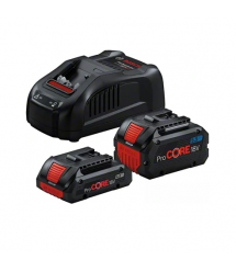 Набор аккумулятора и зарядного устройства Bosch ProCORE18В 2х18В 4Ач+5.5Ач, ЗП GAL 1880 CV (1.600.A02.14A)