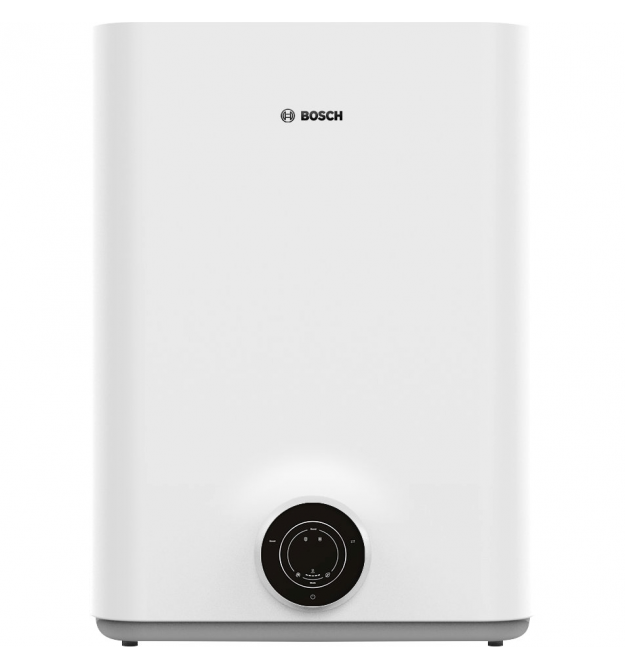 Bosch Водонагреватель электр. плоский слим Tronic 3500, 80 л, 1,5 кВт, ун. монтаж, эл. упр-ние, B, белый