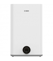 Bosch Водонагреватель электр. плоский слим Tronic 3500, 100 л, 1,5 кВт, ун. монтаж, эл. упр-ние, B, белый