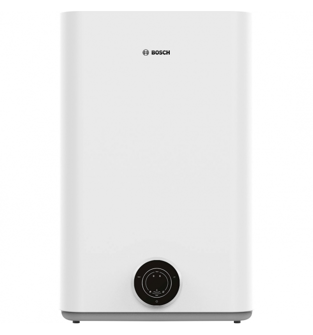 Bosch Водонагреватель электр. плоский слим Tronic 3500, 100 л, 1,5 кВт, ун. монтаж, эл. упр-ние, B, белый