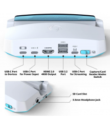 AVerMedia Устройство захвата видео GC515 X'TRA GO, 2160p60(pass-trought), 2160p30(record), белый