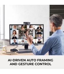 AVerMedia Вебкамера PW515 4K, 30fps, auto focus, чёрный