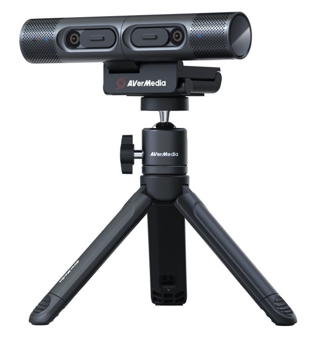 AVerMedia Вебкамера PW313D DUALCAM SuperHD, 30fps, auto focus, чёрний