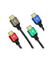 Кабель HDMI-HDMI 8K, 1.8m, Conductor :Bare Copper,Aluminum Alloy Shell Support,8k@60Hz,4K@144Hz,48Gb,OD:6.0mm, мультиколор, Blis