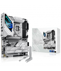 ASUS Материнcкая плата ROG STRIX Z890-A GAMING WIFI s1851 Z890 4xDDR5 M.2 DP HDMI Wi-Fi BT ATX белый