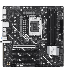 ASUS Материнcкая плата PRIME Z890M-PLUS WIFI s1851 Z890 4xDDR5 M.2 HDMI DP Wi-Fi mATX