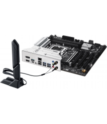 ASUS Материнcкая плата PRIME Z890M-PLUS WIFI s1851 Z890 4xDDR5 M.2 HDMI DP Wi-Fi mATX