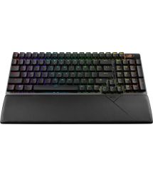 ASUS Клавиатура механическая ROG Strix Scope II, 96key, NX Snow, USB-A/WL/BT, EN, RGB, чёрный