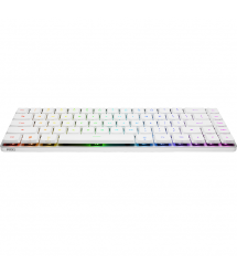 ASUS Клавиатура механическая ROG Falchion RX Low Profile, 68key, Red Switch, USB-A/WL/BT, EN/UK, RGB, белый