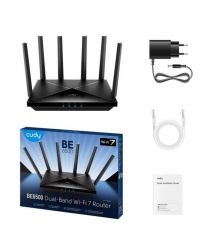 WiFi 7 Mesh-маршрутизатор 2.5G Cudy WR6500H дводіапазонний BE6500