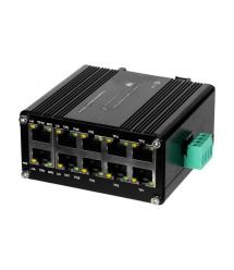 PoE-комутатор 10-портовий E-LINK LNK-IMC010GPB з 8 портами PoE