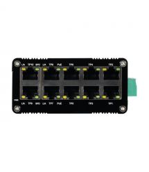PoE-комутатор 10-портовий E-LINK LNK-IMC010GPB з 8 портами PoE