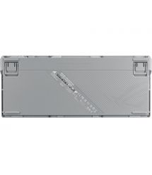 ASUS Клавиатура ROG Azoth 81key, NX Red, USB-A/WL/BT, EN, RGB, белый