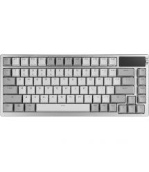 ASUS Клавиатура ROG Azoth 81key, NX Red, USB-A/WL/BT, EN, RGB, белый