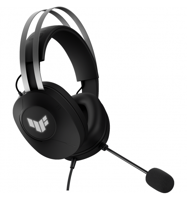 ASUS Гарнитура игровая TUF Gaming H1 GEN II, USB-A, 2м., чёрный