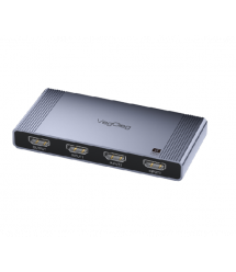 Комутатор VEGGIEG V-HD10 HDMI 1*3, HDTV2.0 4K, Grey, Box