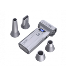 Ручний портативний турбовентилятор компресор G-SM, 120000RPM, 52m - s, 70дБ, літієва батарея 5200 мА, 11Вт, 180г, 4 насадки, 157