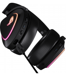 Ігрова гарнітура ASUS ROG Delta II Wireless Black (90YH03W0-BHUA00)