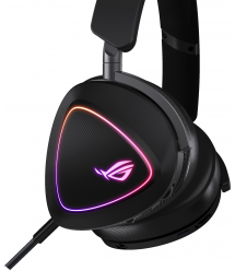 Ігрова гарнітура ASUS ROG Delta II Wireless Black (90YH03W0-BHUA00)