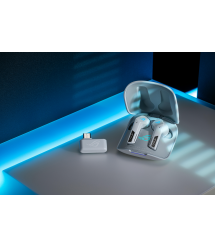 ASUS Гарнитура ROG Cetra True Wireless SpeedNova, ANC, BT/WL, RGB, белый