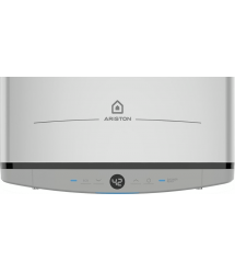 Ariston Водонагреватель электр. плоский слим VELIS TECH 80 EU, 80л, 2*1,5кВт, ун. монтаж, электр. упр-ние, B, Италия, Серый