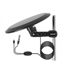 Цифрова антена HD-119 на штангу, Діапазон частот: 470-862мГц, Посилення 15дБ