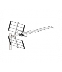 Цифрова антена HD-11BJJ5 на штангу, Діапазон частот: 470-862мГц, Посилення 15дБ