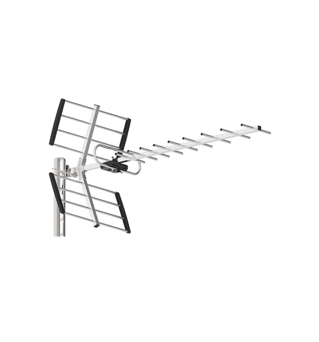 Цифрова антена HD-11BJJ5 на штангу, Діапазон частот: 470-862мГц, Посилення 15дБ