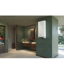 Ariston Водонагреватель электр. плоский слим VELIS PRO DRY WIFI 80 EU, 80л, 2*1,5кВт, сух
