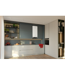 Ariston Водонагреватель электр. плоский слим VELIS PRO DRY WIFI 80 EU, 80л, 2*1,5кВт, сух