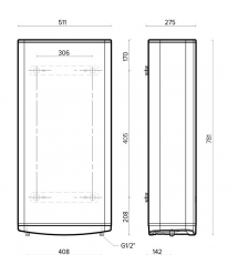 Бойлер Ariston VELIS TECH 50 EU, 50л (3100917)