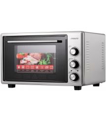 ARDESTO Электрическая мини-печь MEO-S40FGG - 1300Вт/40 л./конвекция/таймер/двойное стекло/серая