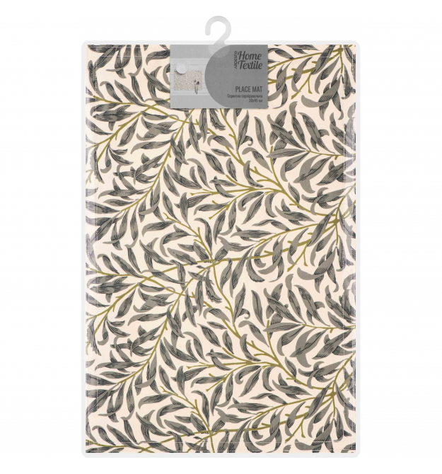 ARDESTO Салфетка сервировочная Leaves 30х45см, 90% полиэстер, 10% хлопок