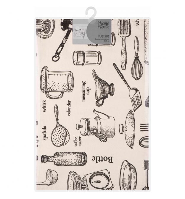 ARDESTO Салфетка сервировочная Kitchen 30х45см, 90% полиэстер, 10% хлопок