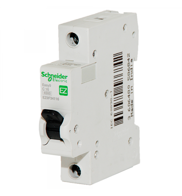 Автоматичний вимикач Schneider Electric Easy9 EZ9 1P C-16A (EZ9F34116)